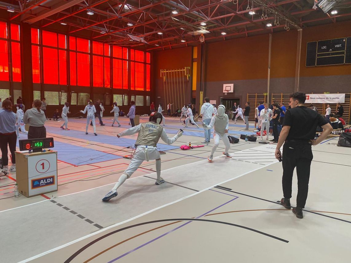Salle omnisport de Morges - photo CEM sur Facebook